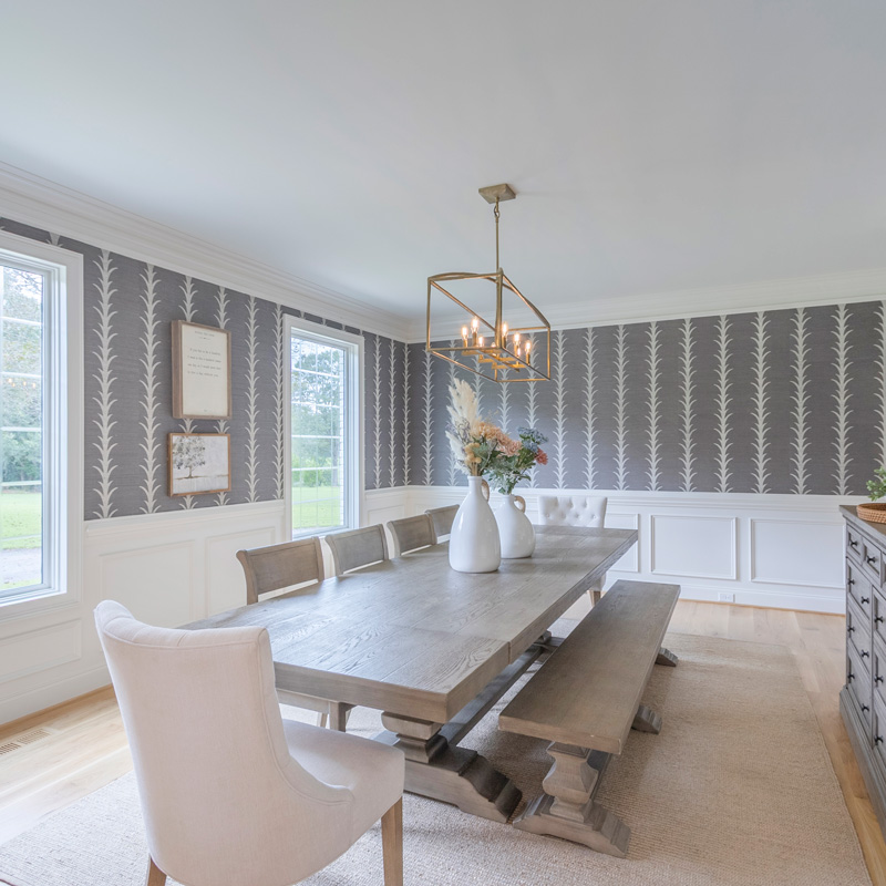 dining room with table and chairs