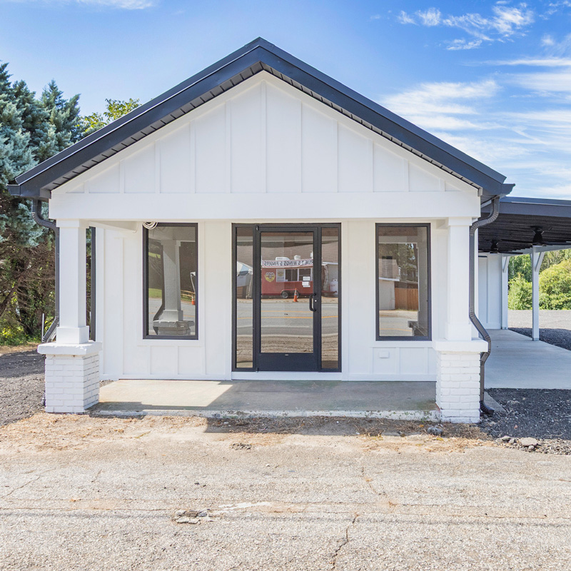 after commercial building restoration