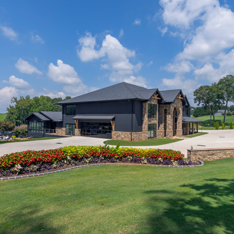 a home with nice landscaping