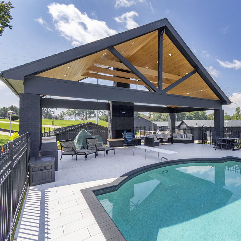 Pool addition by Mosteller Construction